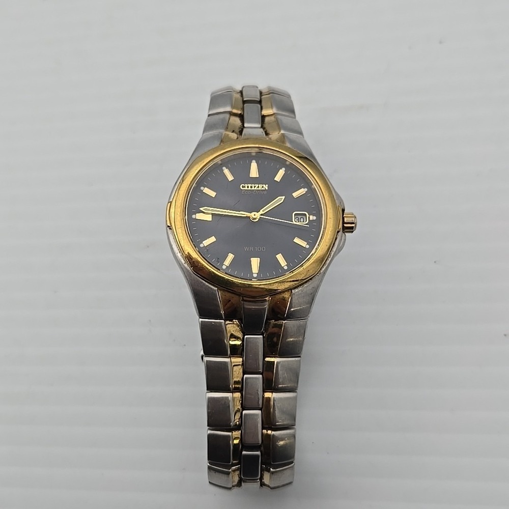 Citizen Eco-Drive Men's Watch two tone stainless steel Gold & Silver BM0194-53L‎